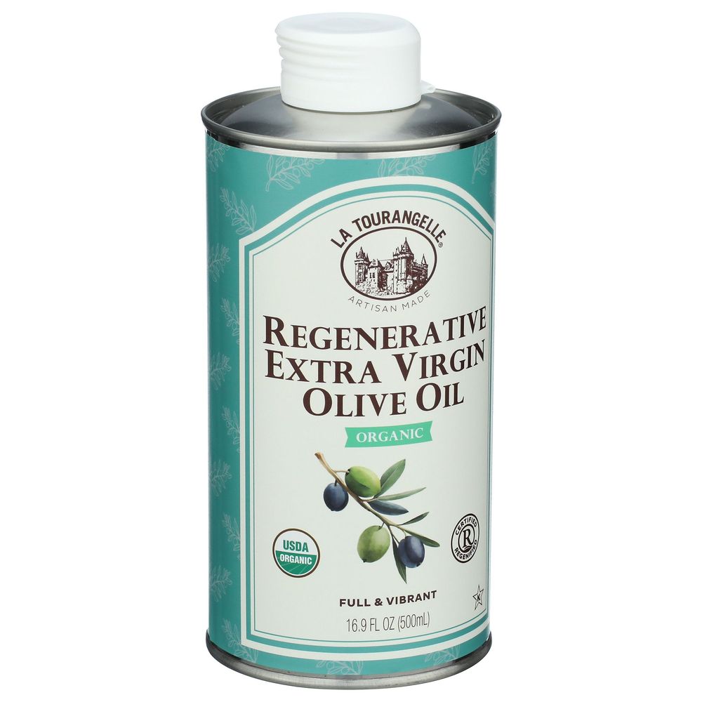 La Tourangelle Regenerative Organic Extra Virgin Olive Oil, 16.9 Fluid Ounce -- 6 Per Case