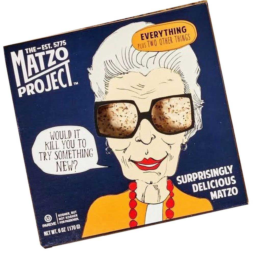 Matzo Everything Cracker, 5.5 Ounce -- 8 Per Case