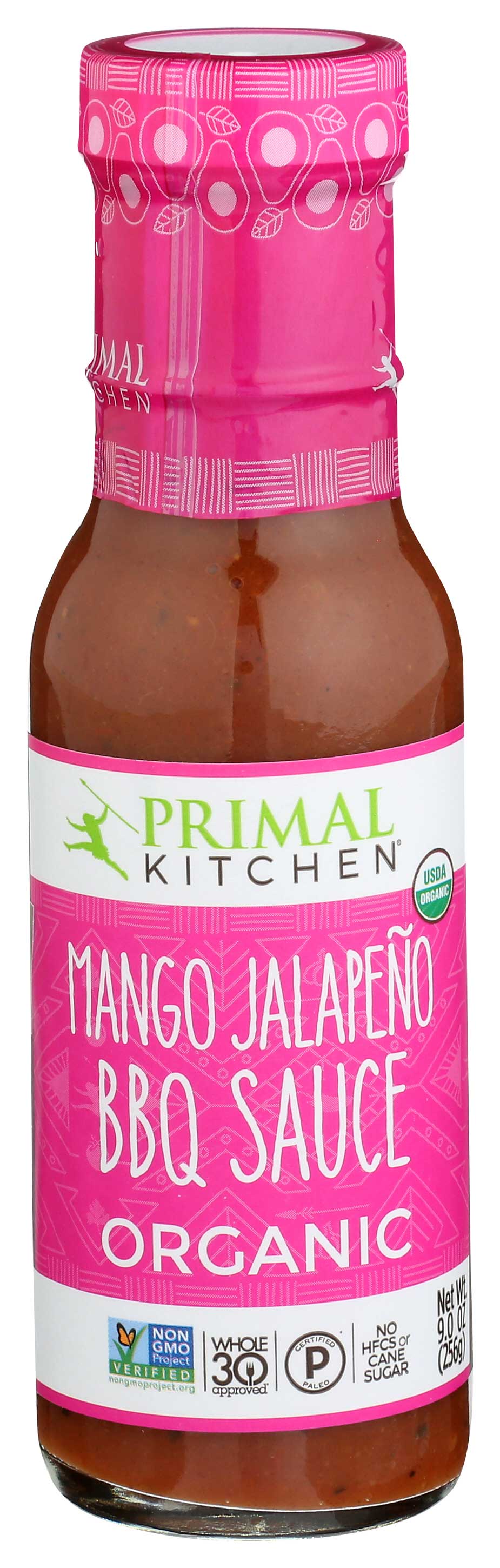 Primal Kitchen Organic Mango Jalapeno Bbq Sauce, 9 Ounce -- 6 Per Case