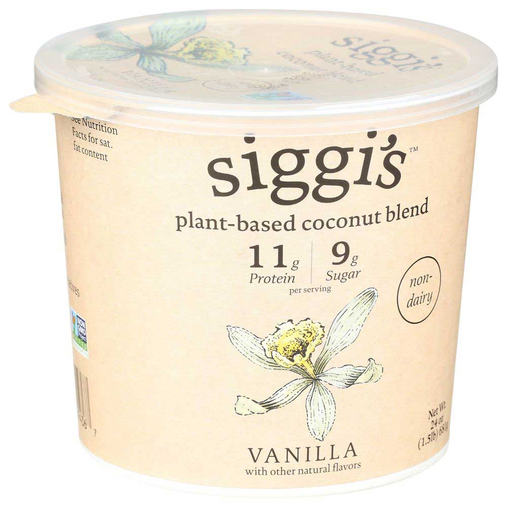 Siggi's Vanilla Non Dairy Yogurt, 24 Ounce -- 6 Per Case