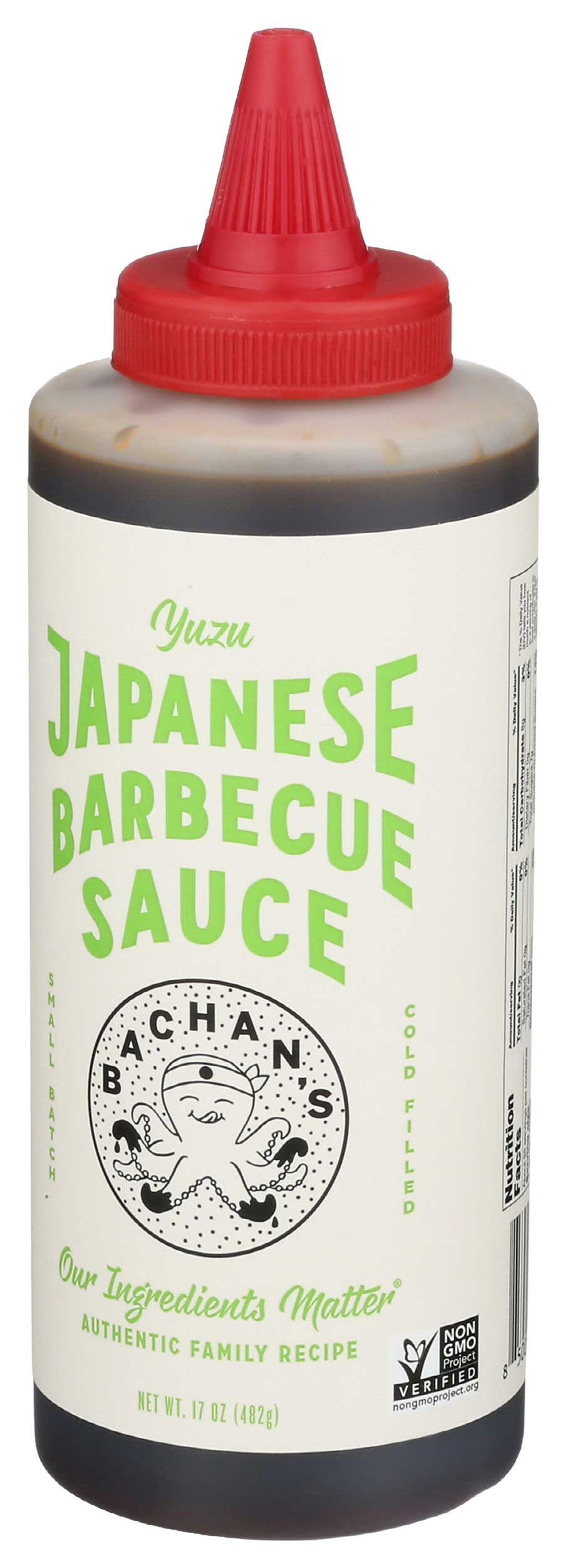 Bachans Yuzu Japanese Bbq Sauce, 17 Fluid Ounce -- 6 per case