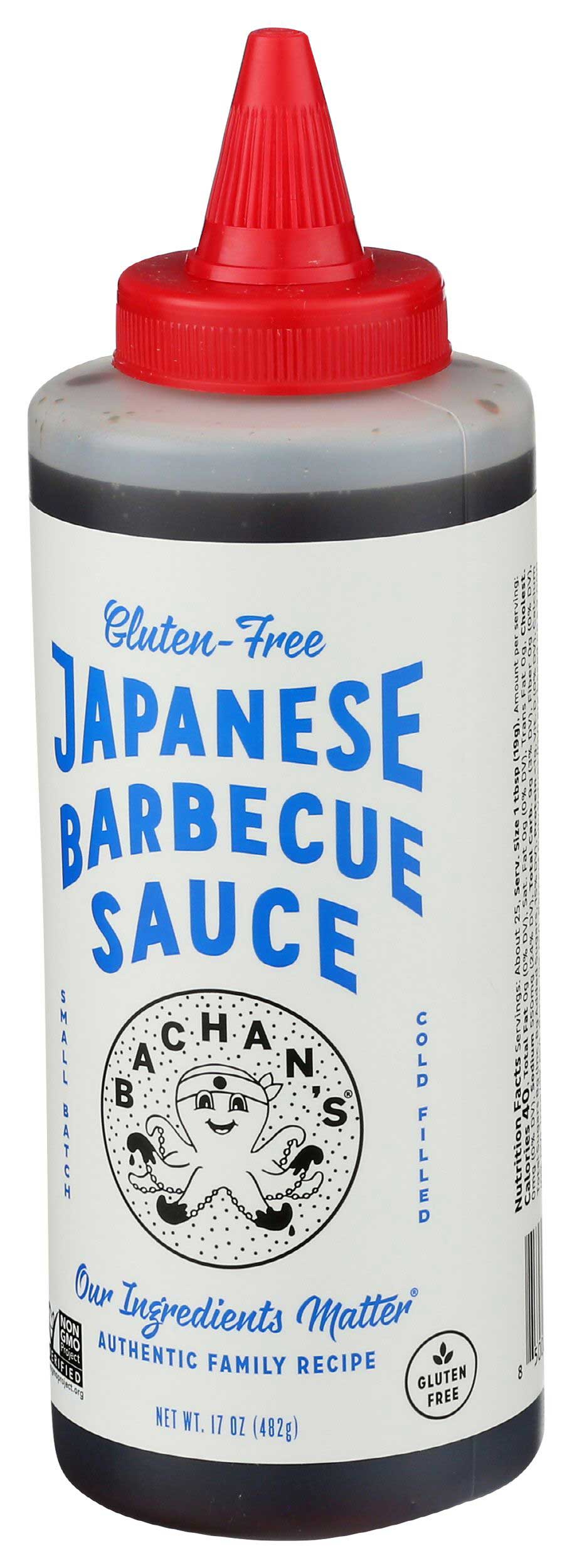 Bachans Gluten Free Japanese Bbq Sauce, 17 Fluid Ounce -- 6 per case
