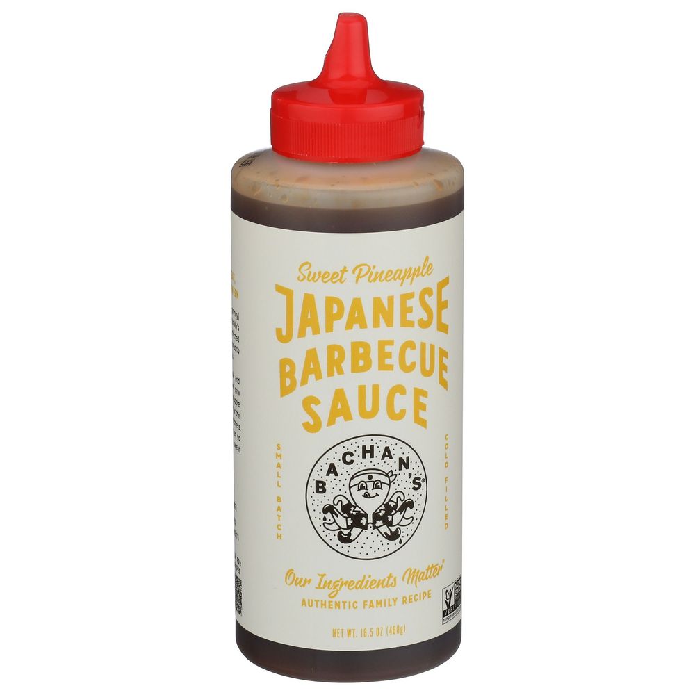 Bachans Sweet Pineapple Japanese Barbecue Sauce, 16.5 Ounce -- 6 Per Case