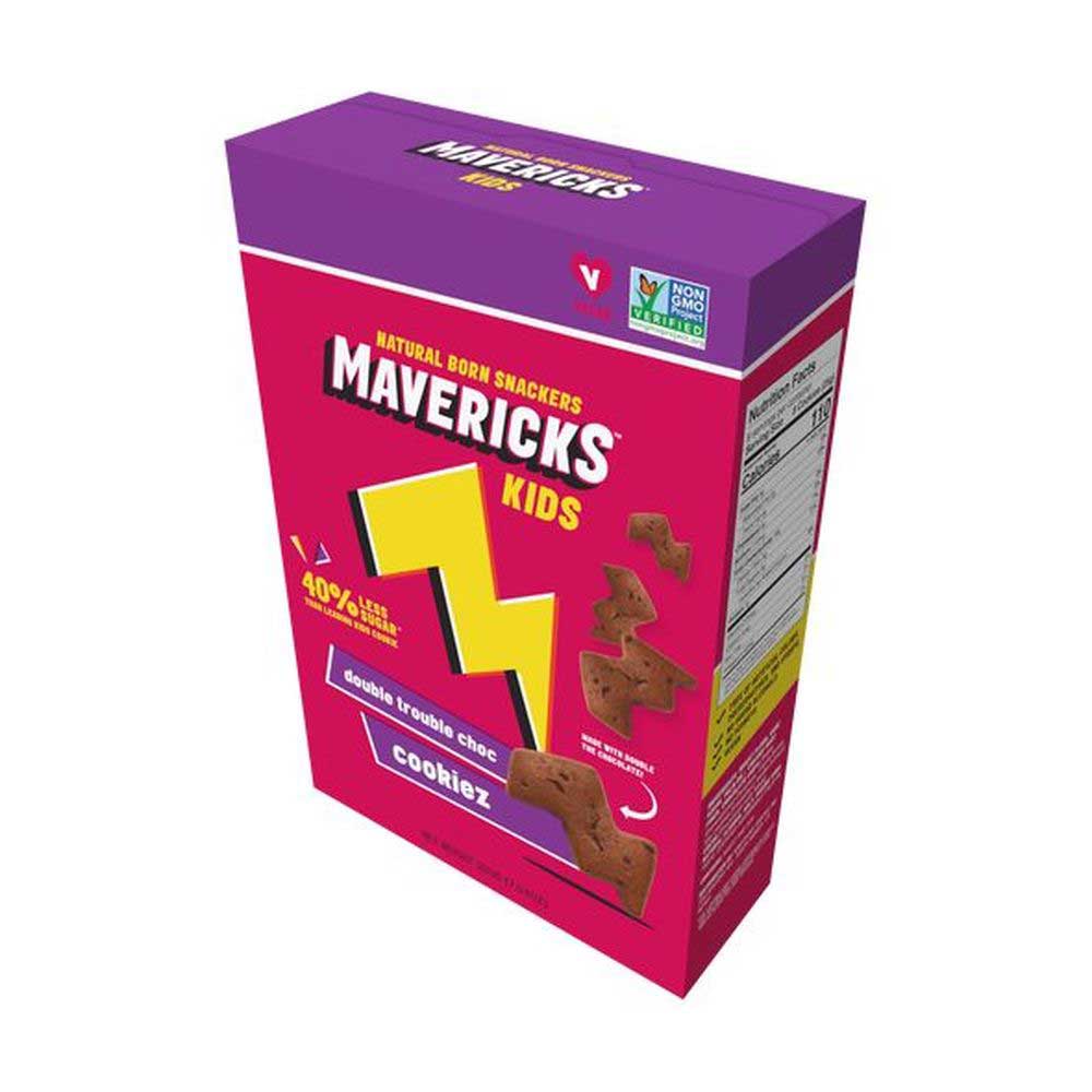 Mavericks Kids Double Trouble Chocolate Cookiez, 7.04 Ounce -- 8 Per Case
