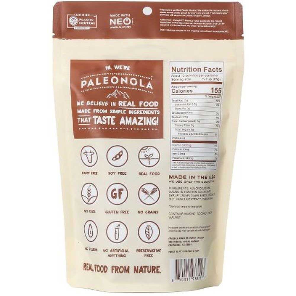 Paleonola Vanilla Bean Grain Free Granola, 10 Ounce -- 6 Per Case