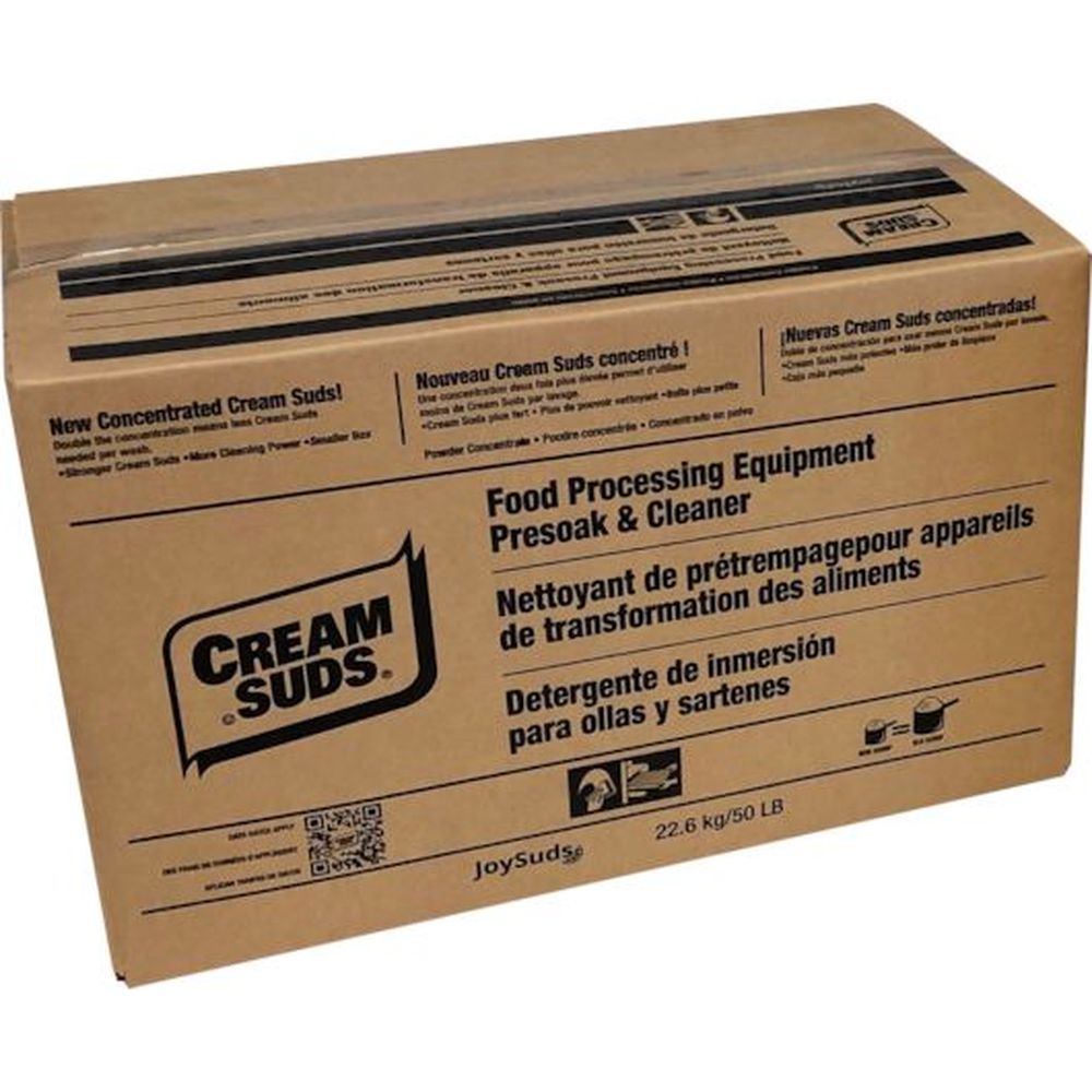Cream Suds Food Processing Equipment Presoak And Cleaner, 50 Pound