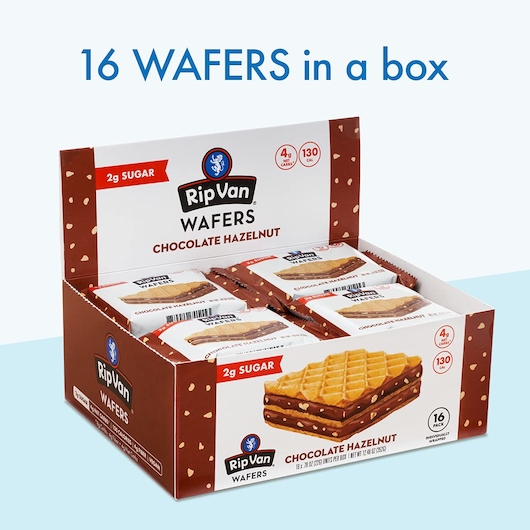 Rip Van Chocolate Hazelnut Wafer Case | FoodServiceDirect