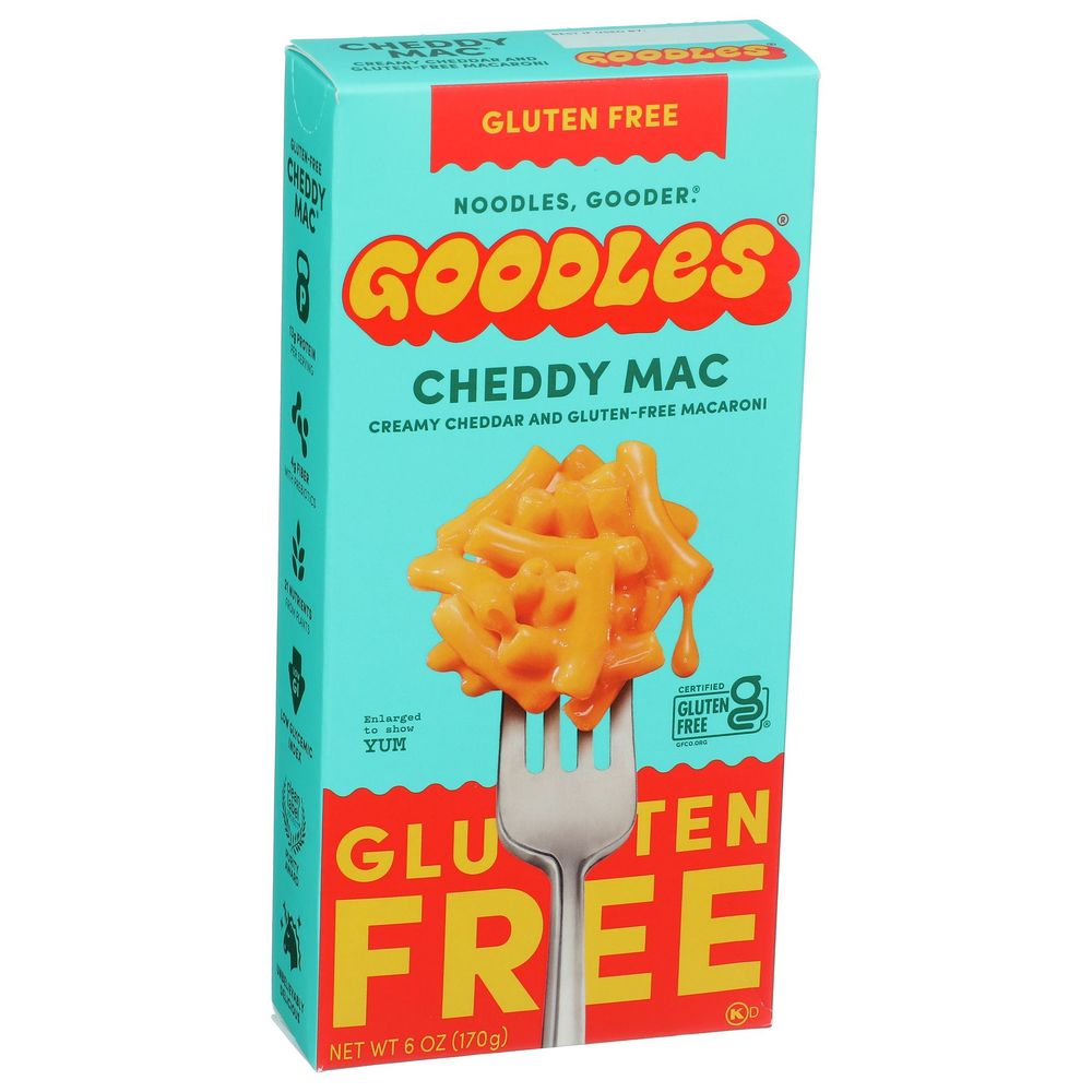Goodles Deluxe Cheddy Mac N Cheese, 6 Ounce -- 12 Per Case