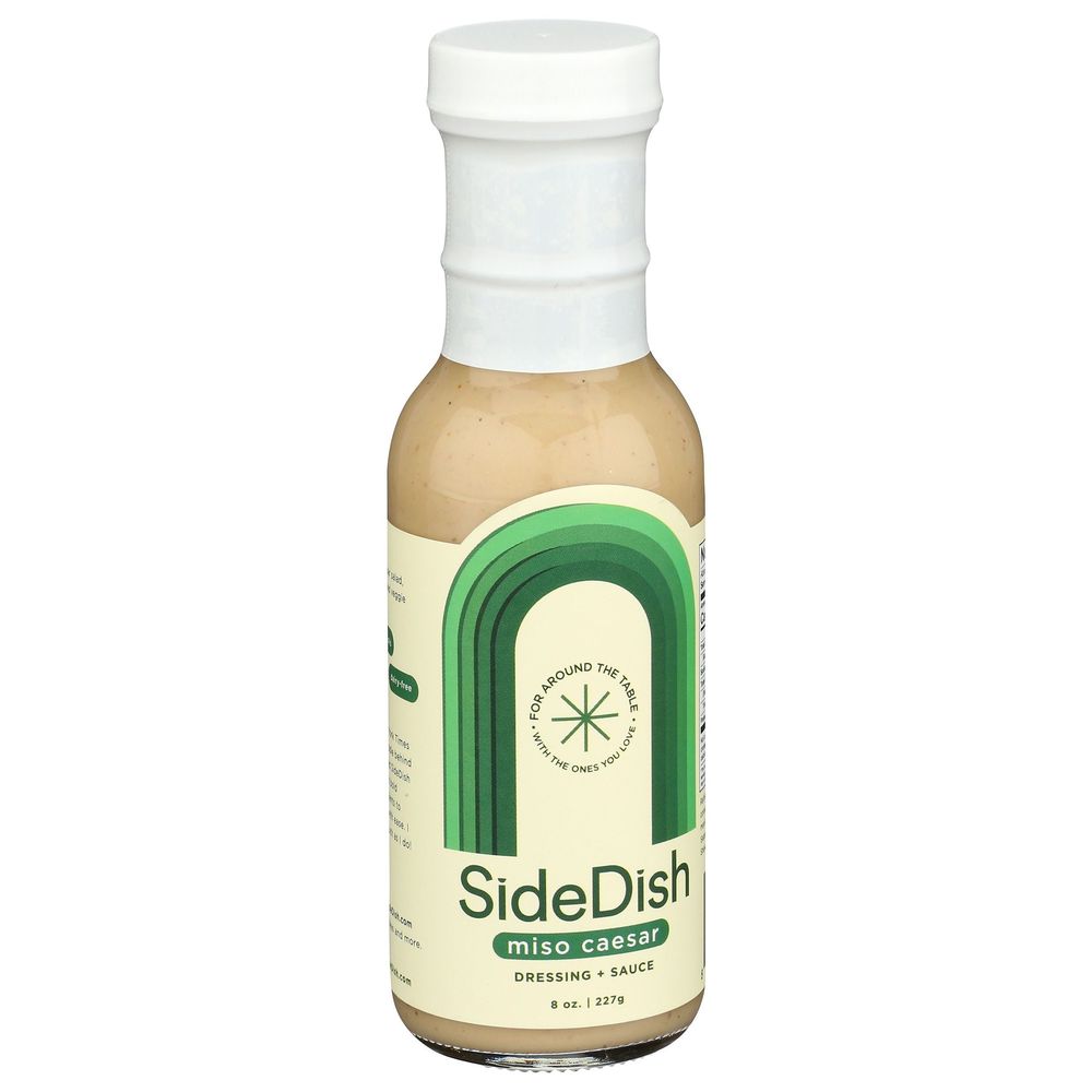 Sidedish Miso Caesar Dressing, 8 Fluid Ounce -- 6 Per Case