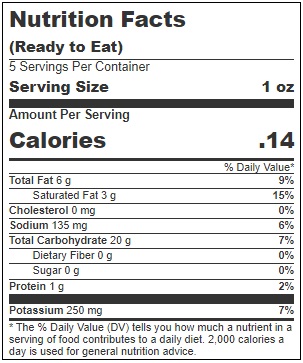 Yuniq Sea Salt Rustic Plantain Chips, 56 Gram -- 6 Per Case