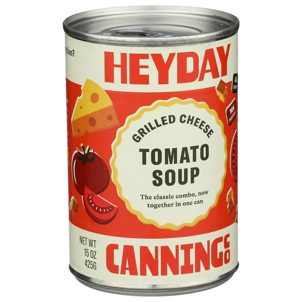 Heyday Grilled Cheese Tomato Soup, 15 Ounce -- 12 Per Case