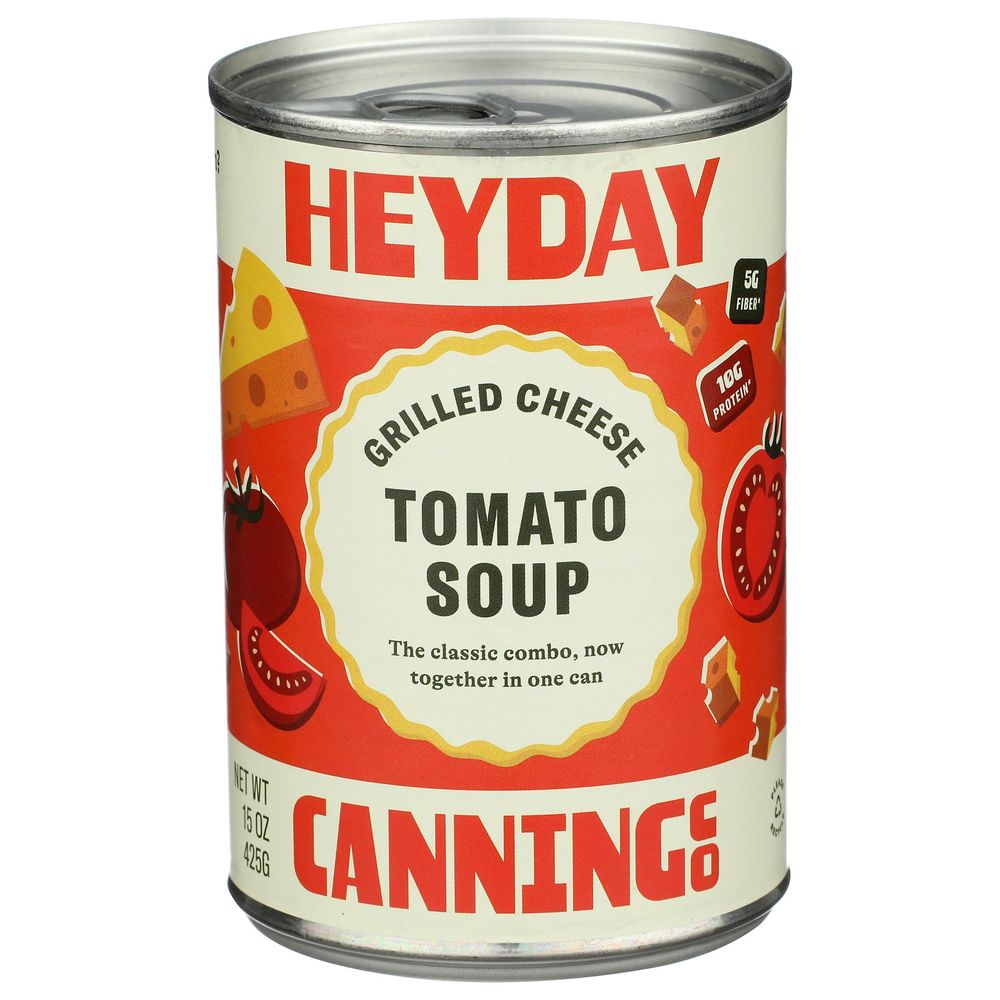 Heyday Grilled Cheese Tomato Soup, 15 Ounce -- 12 Per Case