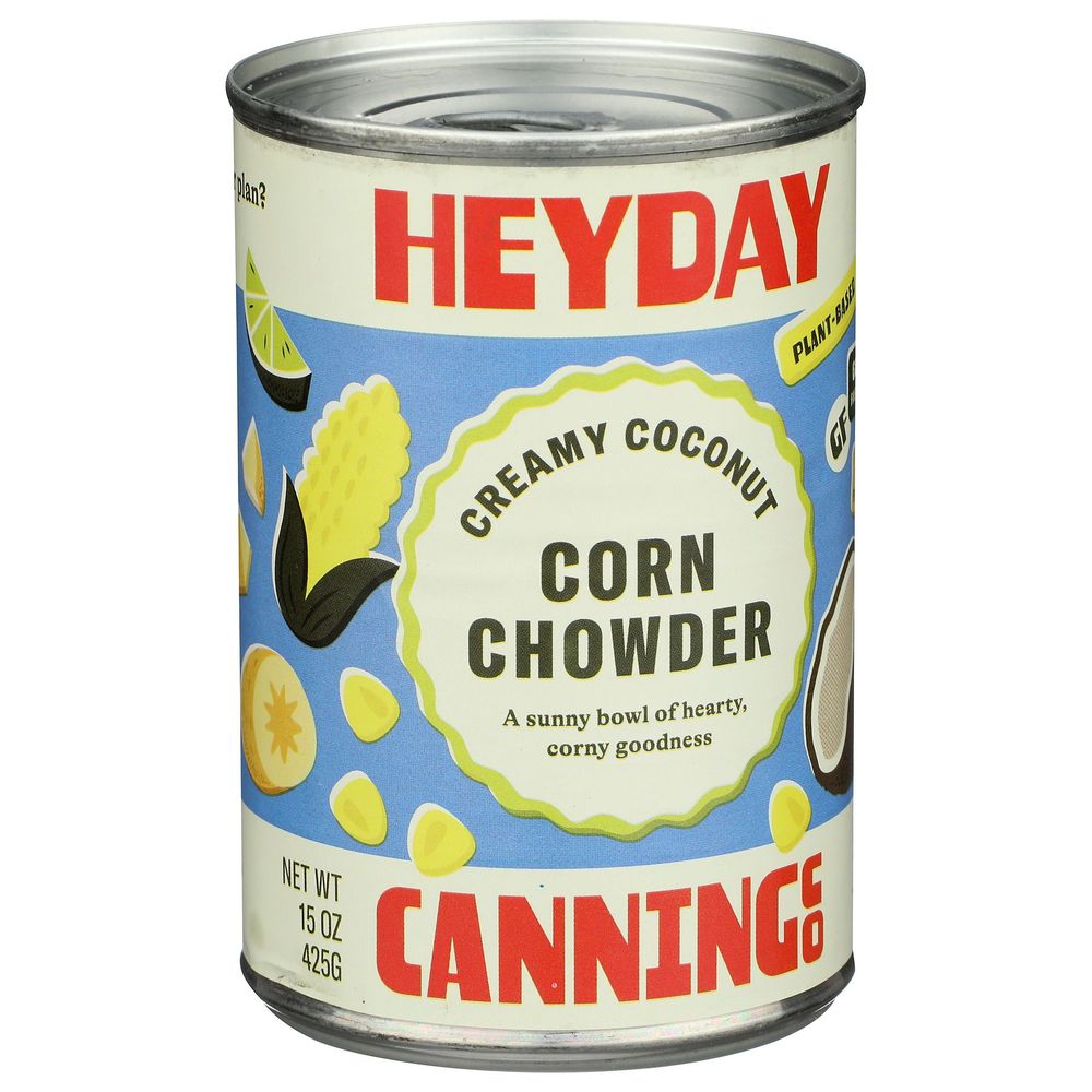 Heyday Creamy Coconut Corn Chowder, 15 Ounce -- 12 Per Case