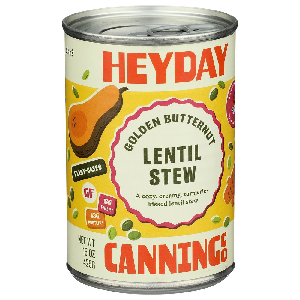 Heyday Golden Butternut Lentil Stew, 15 Ounce -- 12 Per Case