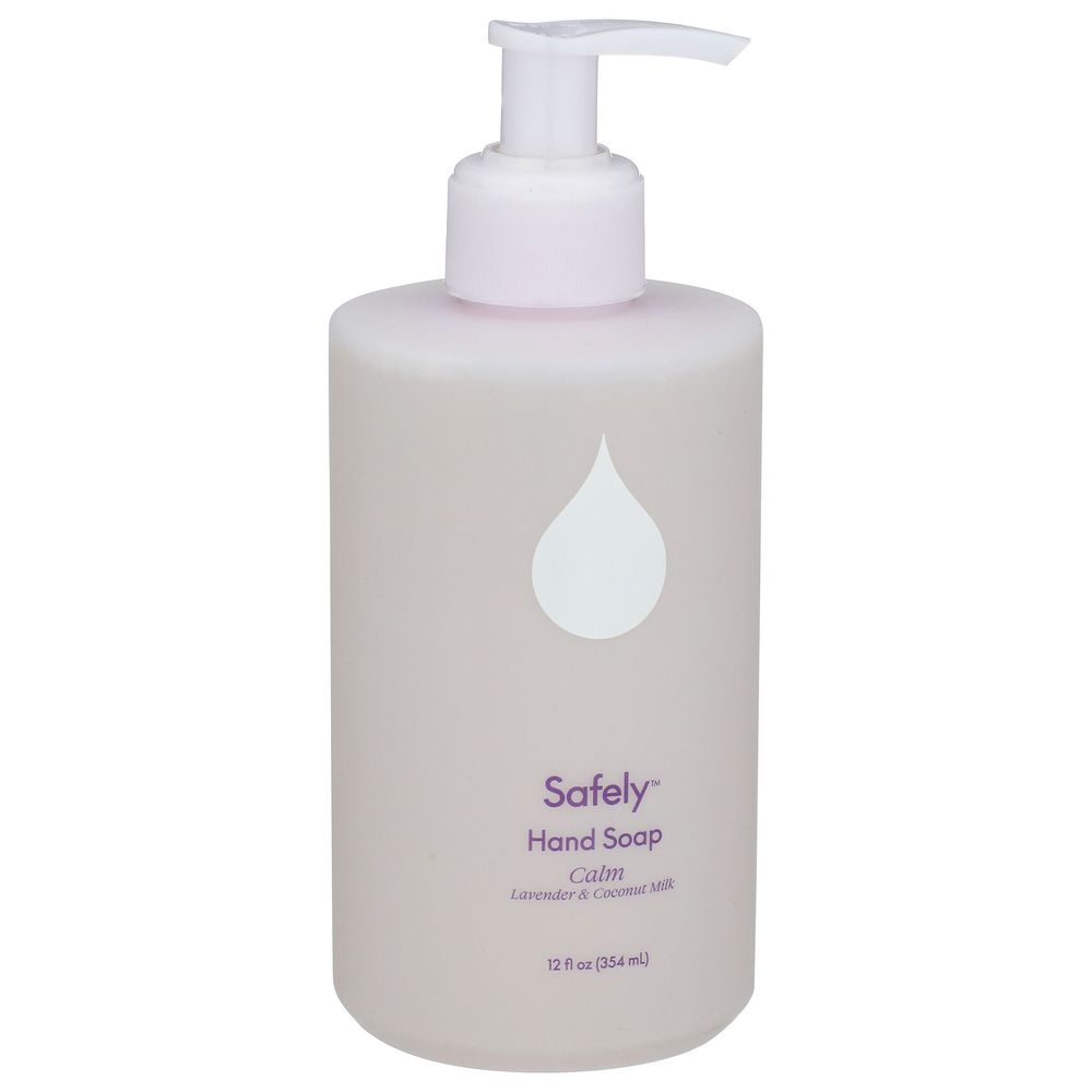 Safely Calm Lavender And Coconut Milk Liquid Hand Soap, 12 Fluid Ounce -- 6 Per Case