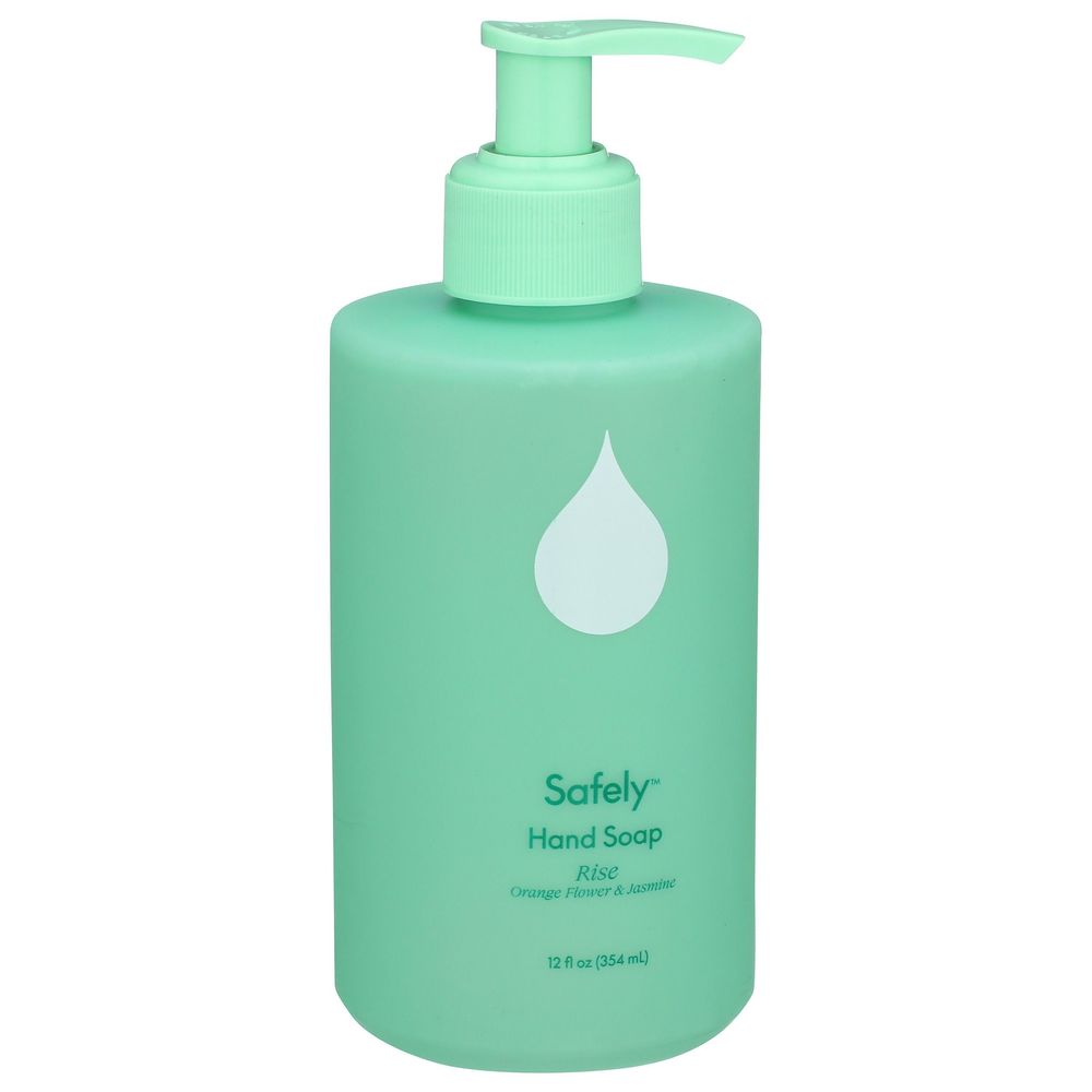 Safely Rise Orange Flower And Jasmine Liquid Hand Soap, 12 Fluid Ounce -- 6 Per Case