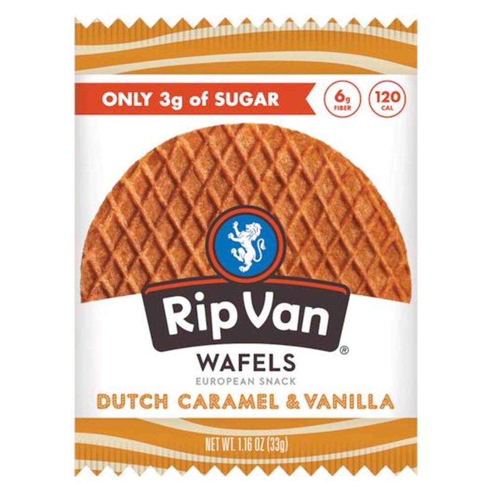 Rip Van Dutch Caramel And Vanilla Wafel, 48 Count -- 4 Per Case