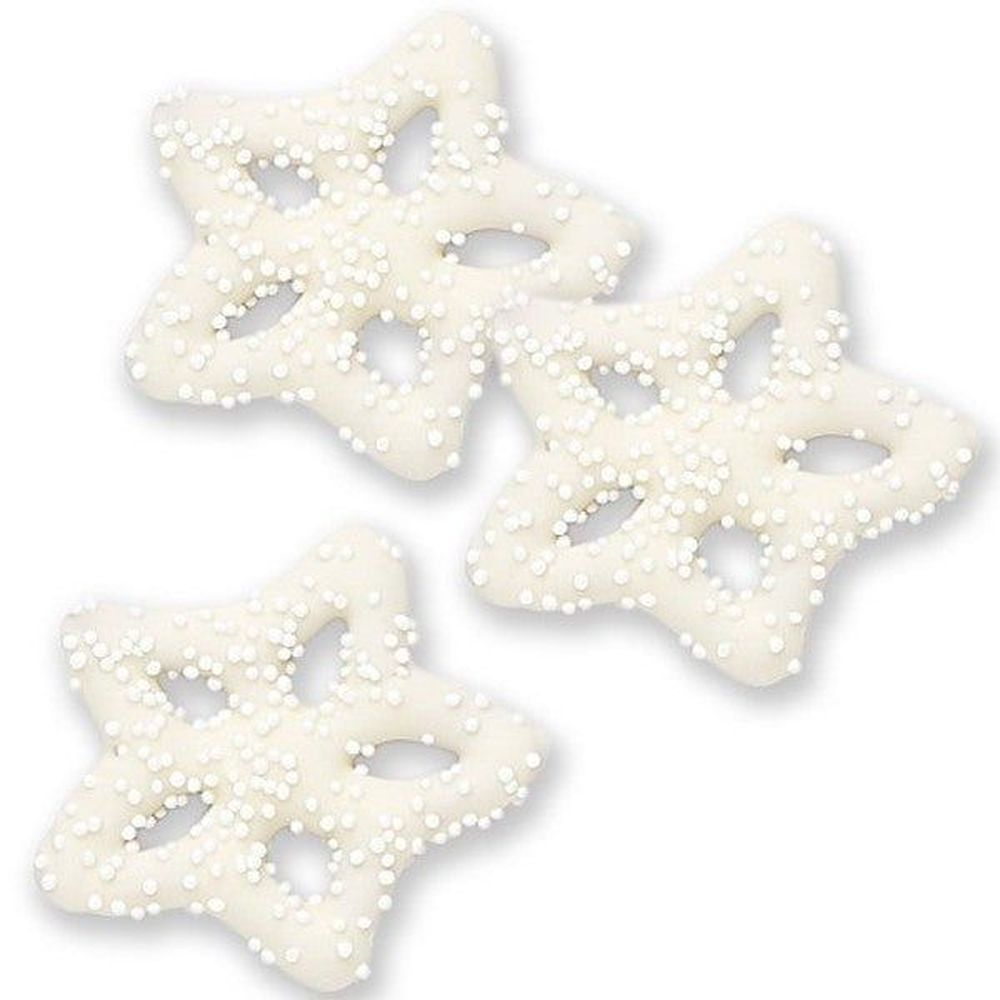 We Are Nuts Snowflake Yogurt Covered Pretzels, 16 Ounce -- 12 Per Case