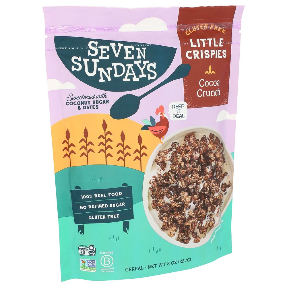 Seven Sundays Cocoa Crunch Little Crispies Cereal, 8 Ounce -- 6 Per Case