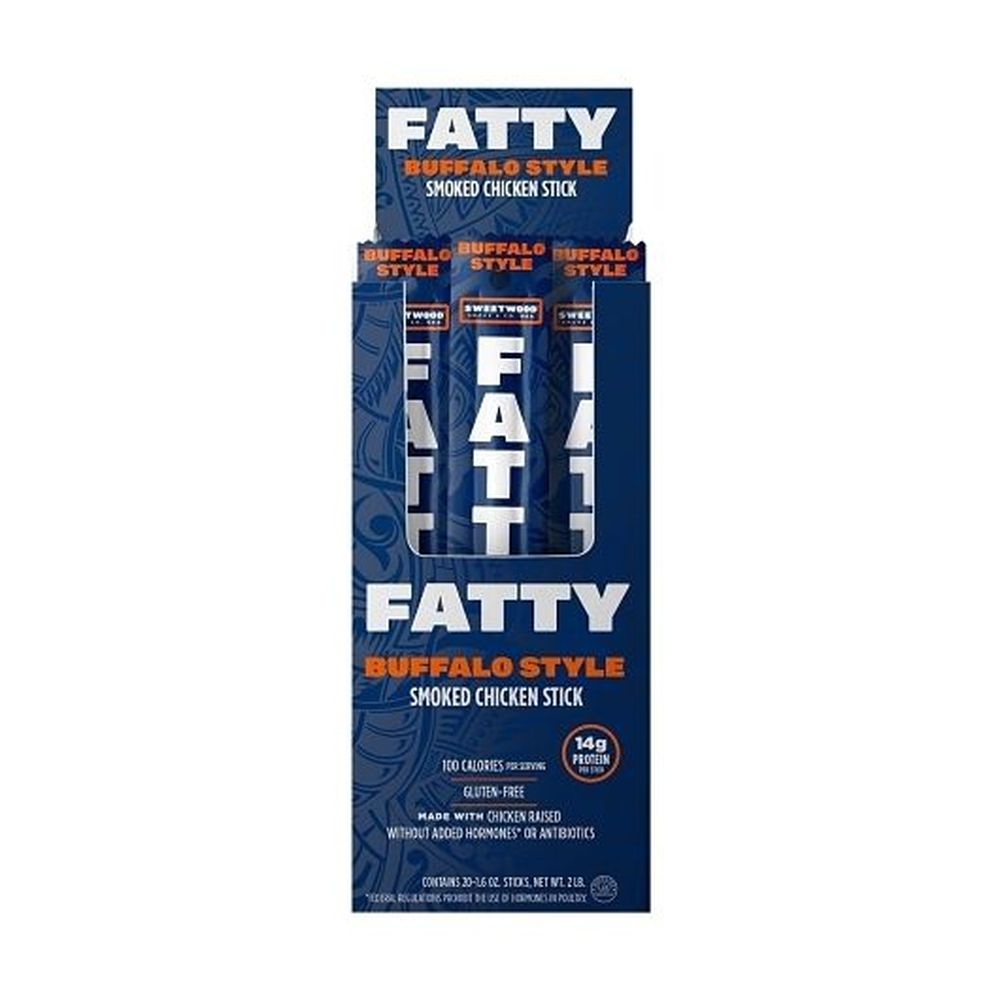 Fatty Buffalo Smoked Chicken Stick, 1.6 Ounce -- 120 per case