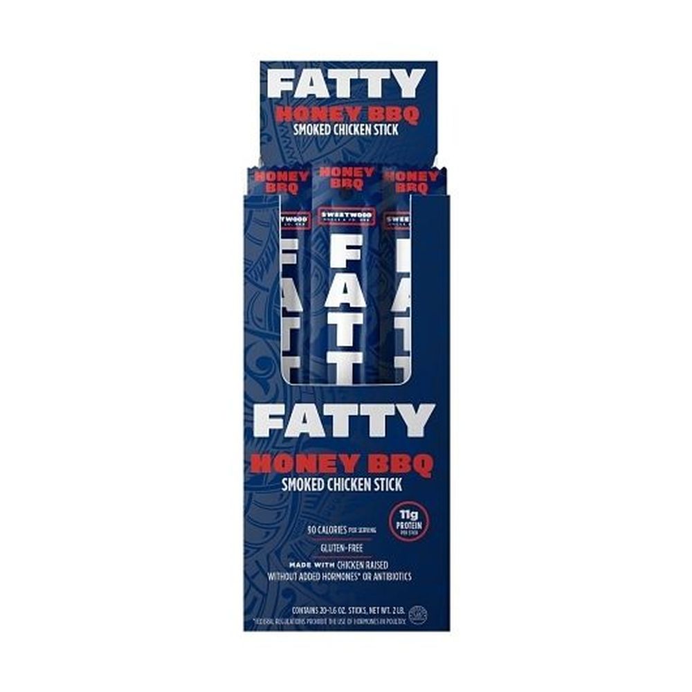 Fatty Honey Bbq Smoked Chicken Stick, 1.6 Ounce -- 120 Per Case
