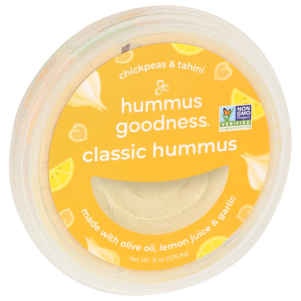 Hummus Goodness Classic Hummus, 8 Ounce -- 6 Per Case