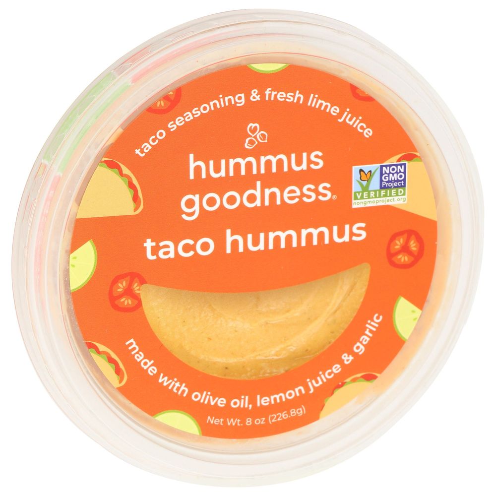 Hummus Goodness Taco Hummus, 8 Ounce -- 6 Per Case