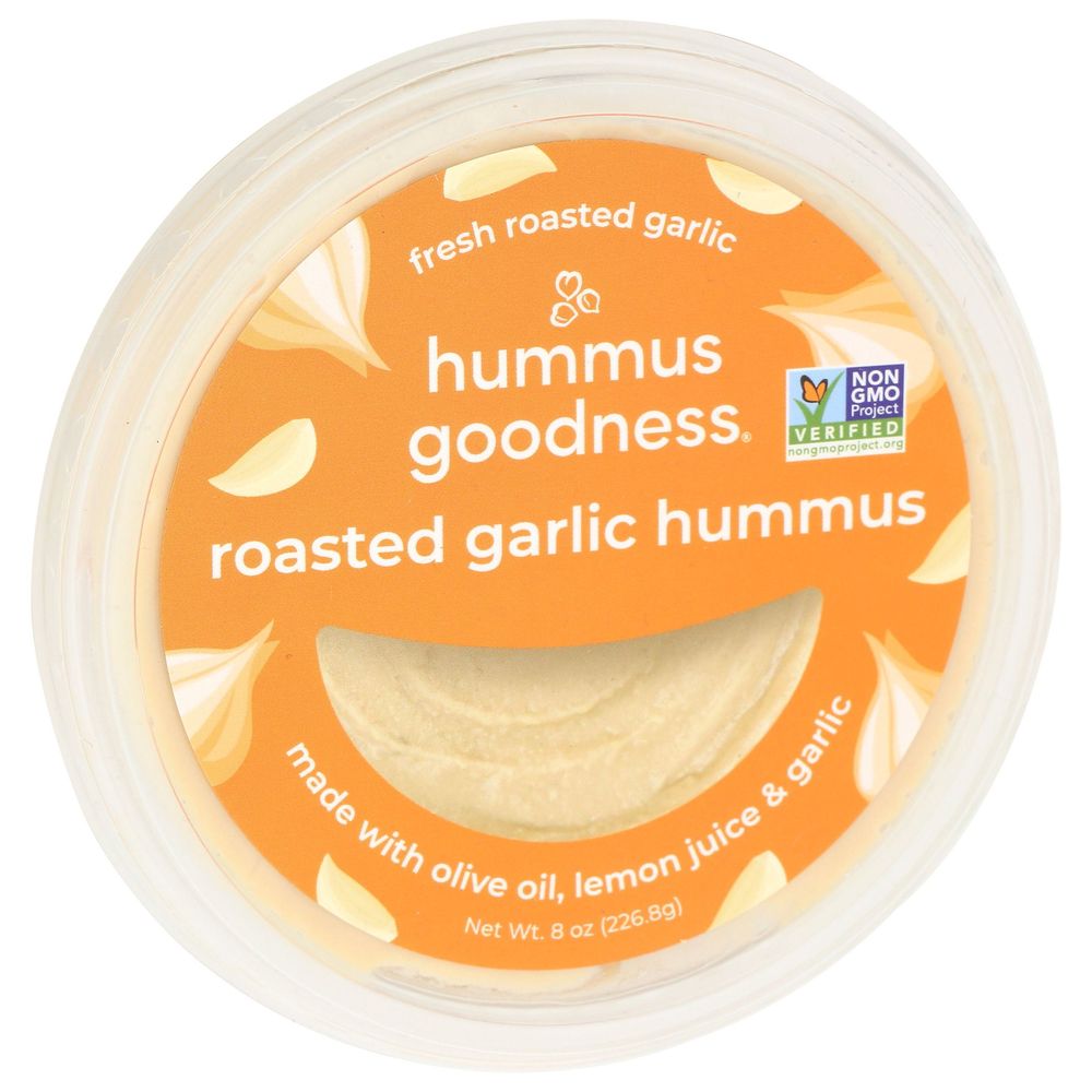 Hummus Goodness Roasted Garlic Hummus, 8 Ounce -- 6 Per Case