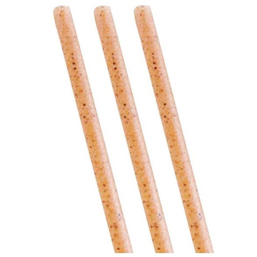 Mister Agave Natural Agave Unwrapped Jumbo Straw, 10 Inch Long -- 1500 Per Case