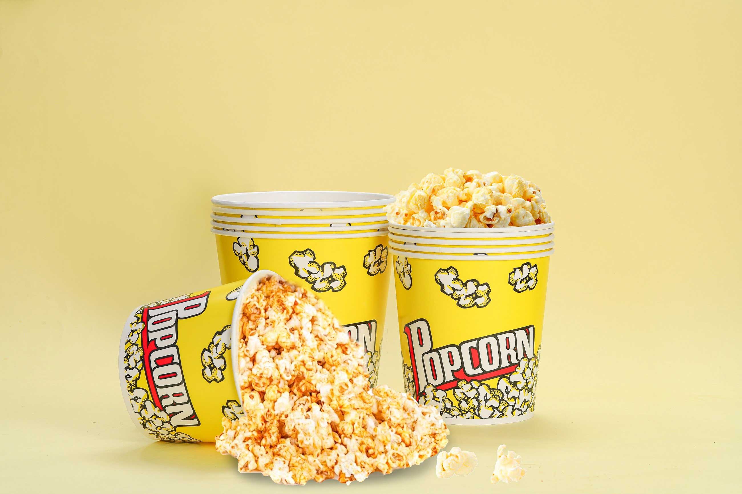 Kraftworth 130 Ounce Popcorn Tub Source Reduced, 50 Count -- 300 Per Case