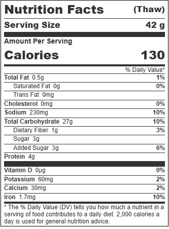 Bread Man Baking French Dinner Roll, 150 Count