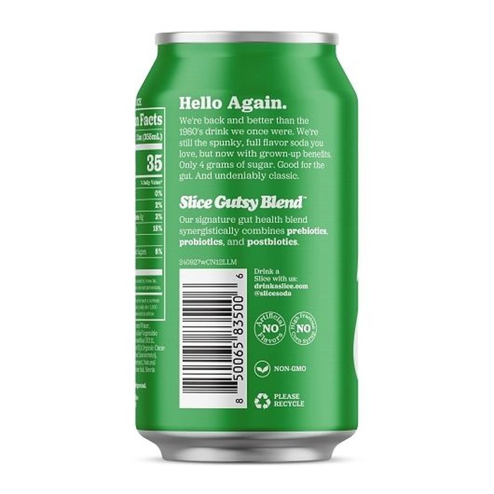 Slice Lemon Lime Healthy Soda, 12 Fluid Ounce -- 12 Per Case
