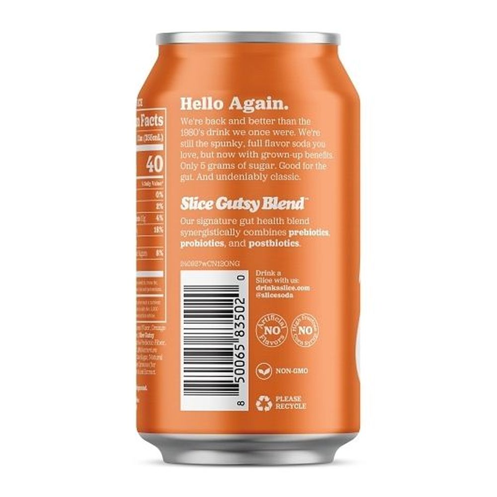 Slice Orange Soda, 12 Fluid Ounce -- 12 Per Case