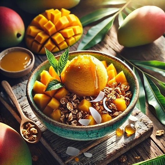 Acai Roots Premium Mango Pineapple Sorbet, 3 Gallon