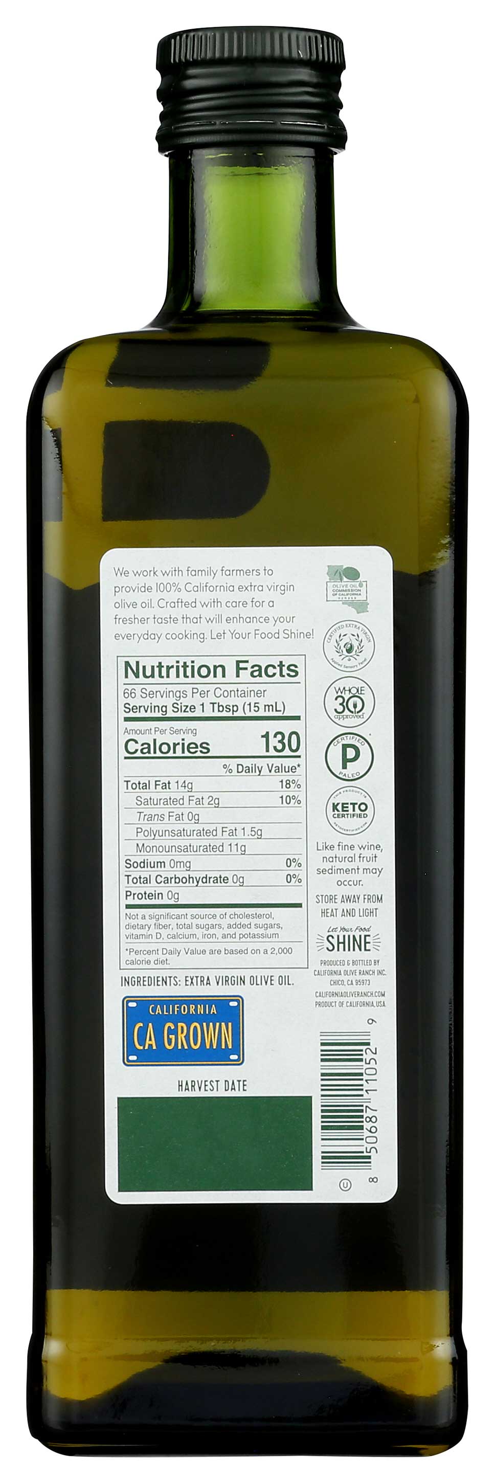 Cold Pressed California Extra Virgin Olive Oil Case