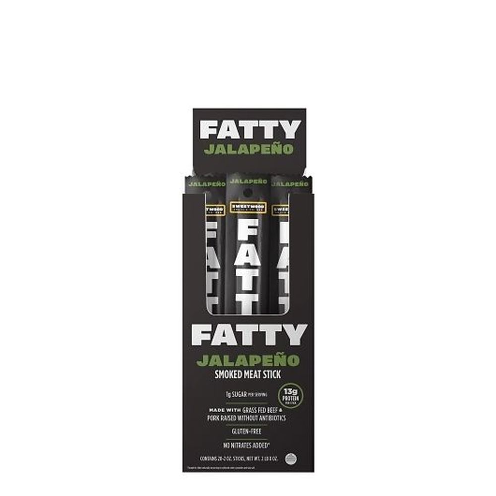 Fatty Jalapeno Smoked Meat Stick, 2 Ounce -- 120 per case