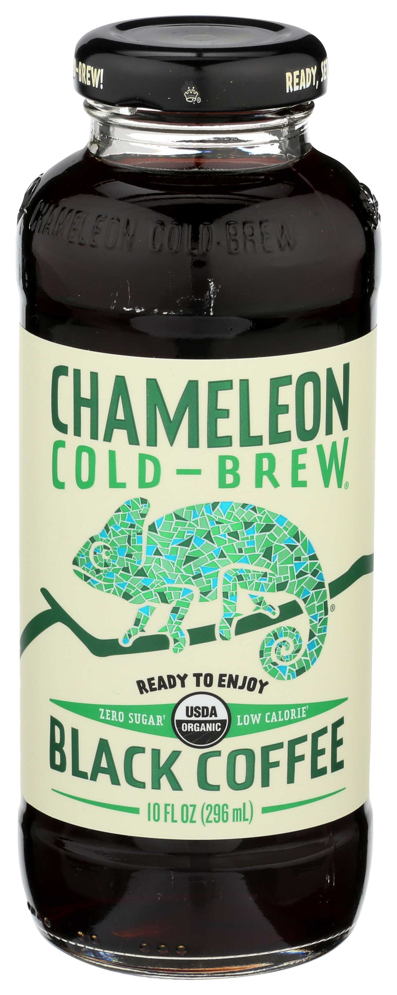 Chameleon Cold-brew Organic Ready To Drink Black Coffee, 10 Fluid Ounce -- 12 Per Case