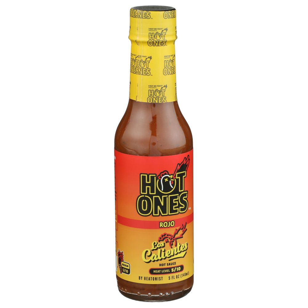 Hot Ones Los Calientes Rojo Hot Sauce, 5 Fluid Ounce -- 12 Per Case