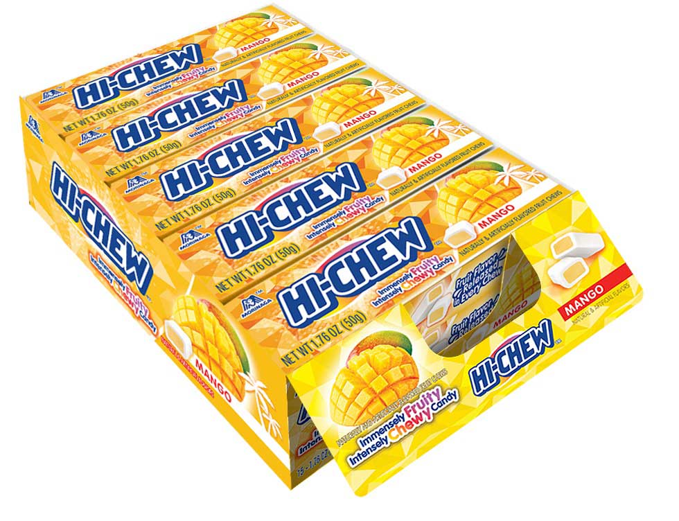 Hi Chew Strawberry Chewy Candy, 1.76 Ounce -- 180 per case.