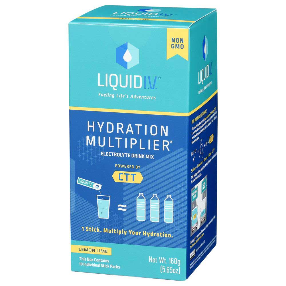Liquid I.v. Hydration Multiplier Lemon Lime Electrolyte Drink Mix, 5.65 Ounce