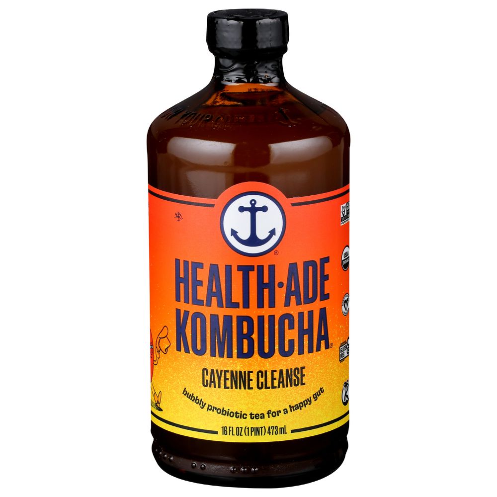 HealthAde Organic Cayenne Cleanse Kombucha Case FoodServiceDirect