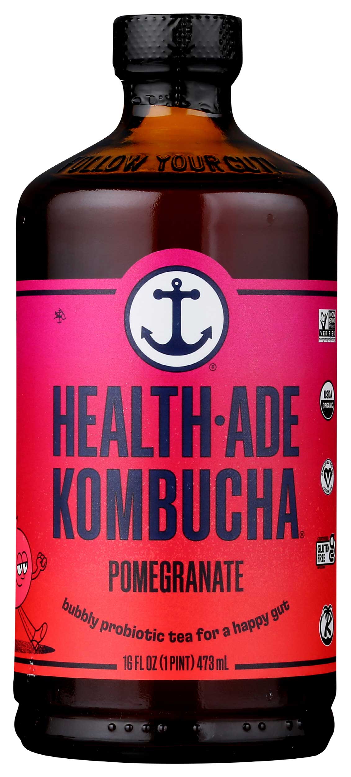 Health-Ade Kombucha, Pomegranate - King Kullen