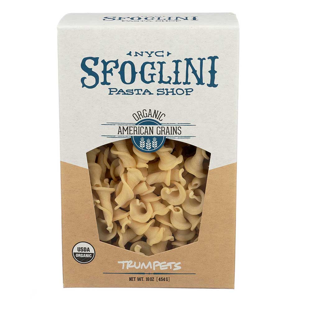 Sfoglini Organic Semolina Trumpets Pasta, 16 Ounce -- 6 Per Case
