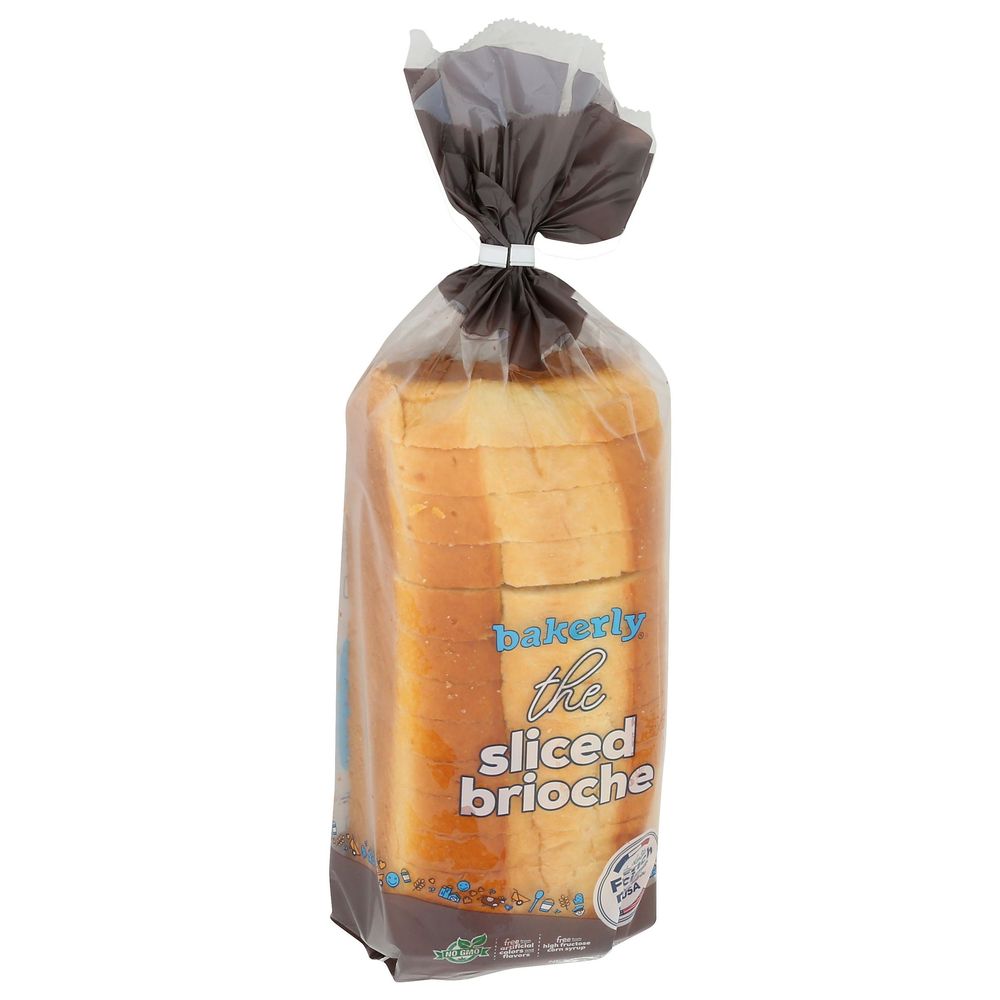 Bakerly Sliced Brioche Loaf, 17.64 Ounce -- 15 Per Case