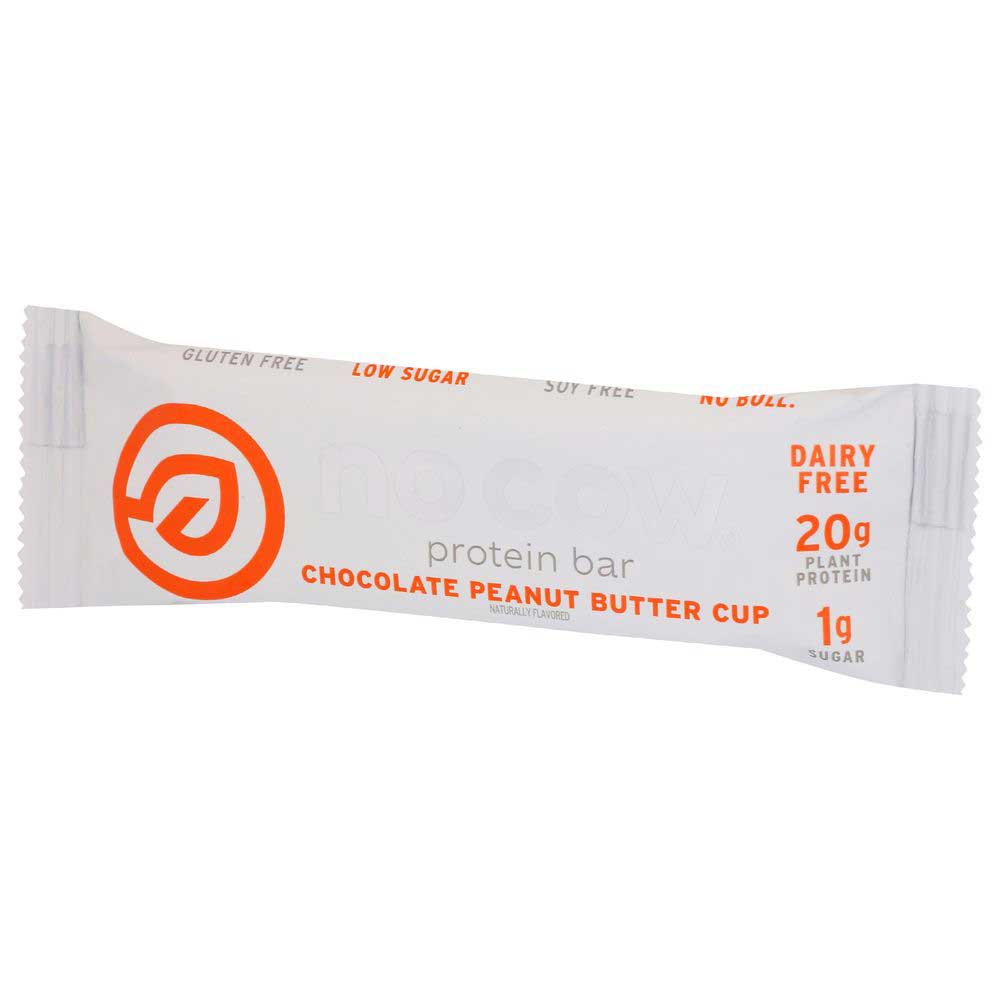 No Cow Chocolate Peanut Butter Cup Protein Bar, 2.12 Ounce -- 12 Per Case