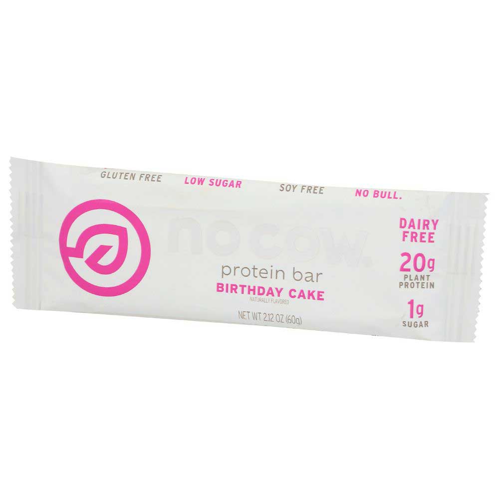 No Cow Birthday Cake Protein Bar, 2.12 Ounce -- 12 Per Case