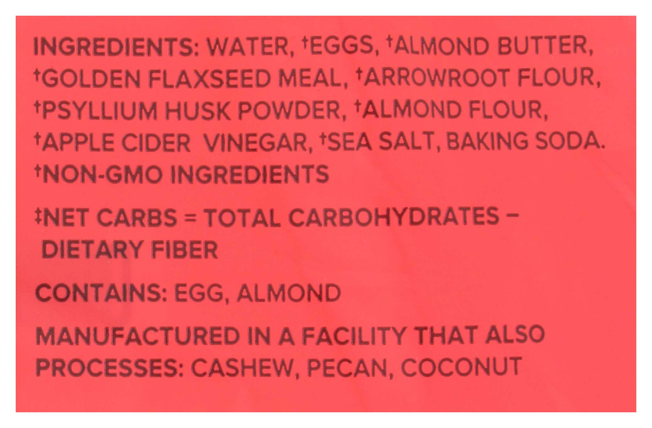 Base Culture Original Keto Bread, 16 Ounce -- 6 per case