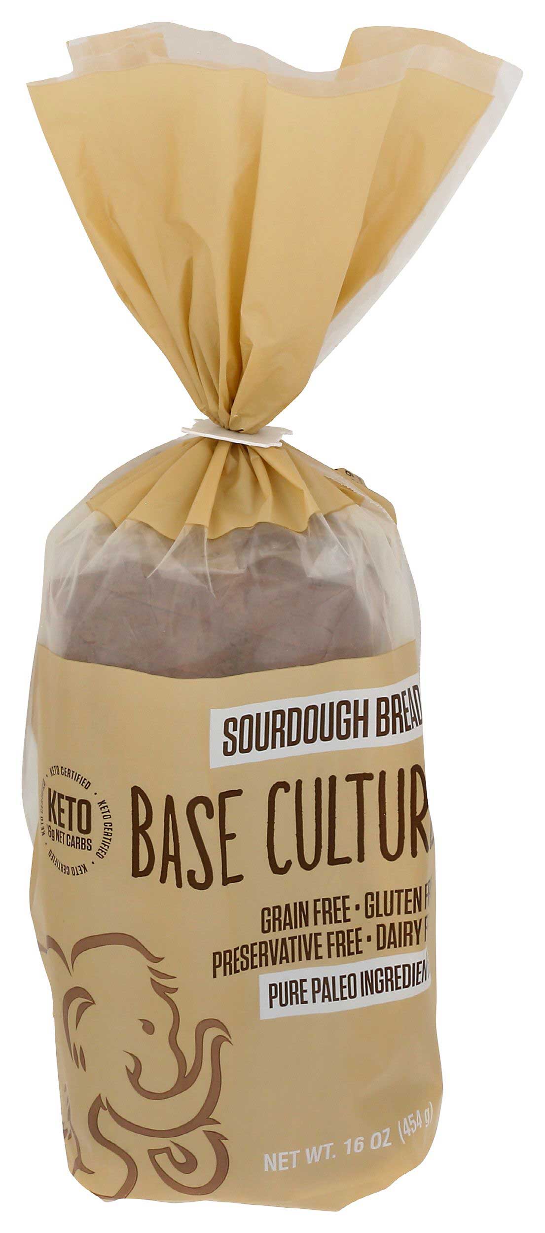 Base Culture Sourdough Bread, 16 Ounce -- 6 per case