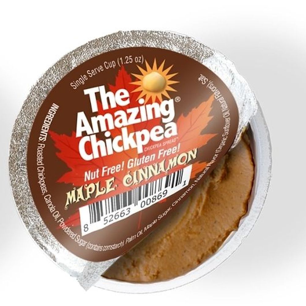 The Amazing Chickpea Maple Cinnamon Spread, 1.13 Ounce -- 72 Per Case