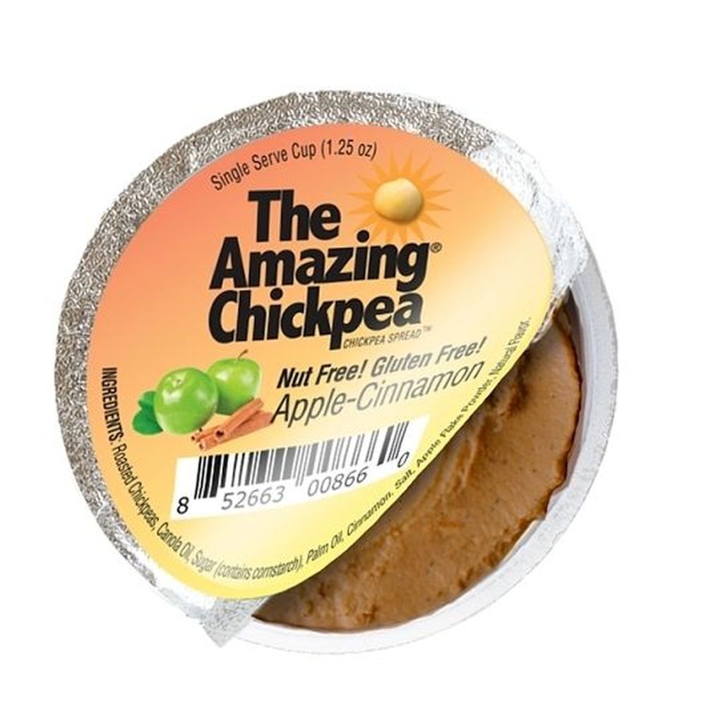 The Amazing Chickpea Apple Cinnamon Spread, 1.13 Ounce -- 72 Per Case
